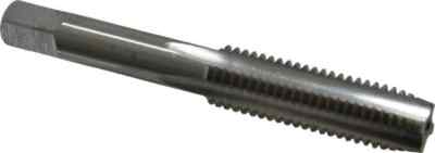 Cleveland M12x1.75 Metric Coarse D6 4-Flute Bright Finish HSS Straight Flute ...