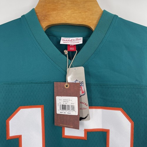 Miami Dolphins Dan Marino Mitchell & Ness Men's Aqua 1984 NFL Legacy Jersey #13 - Picture 5 of 12