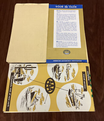 Lot 3 Vintage AAA TripTik Booklets 1950s-NYC -Canada-JASPAR Etc | eBay
