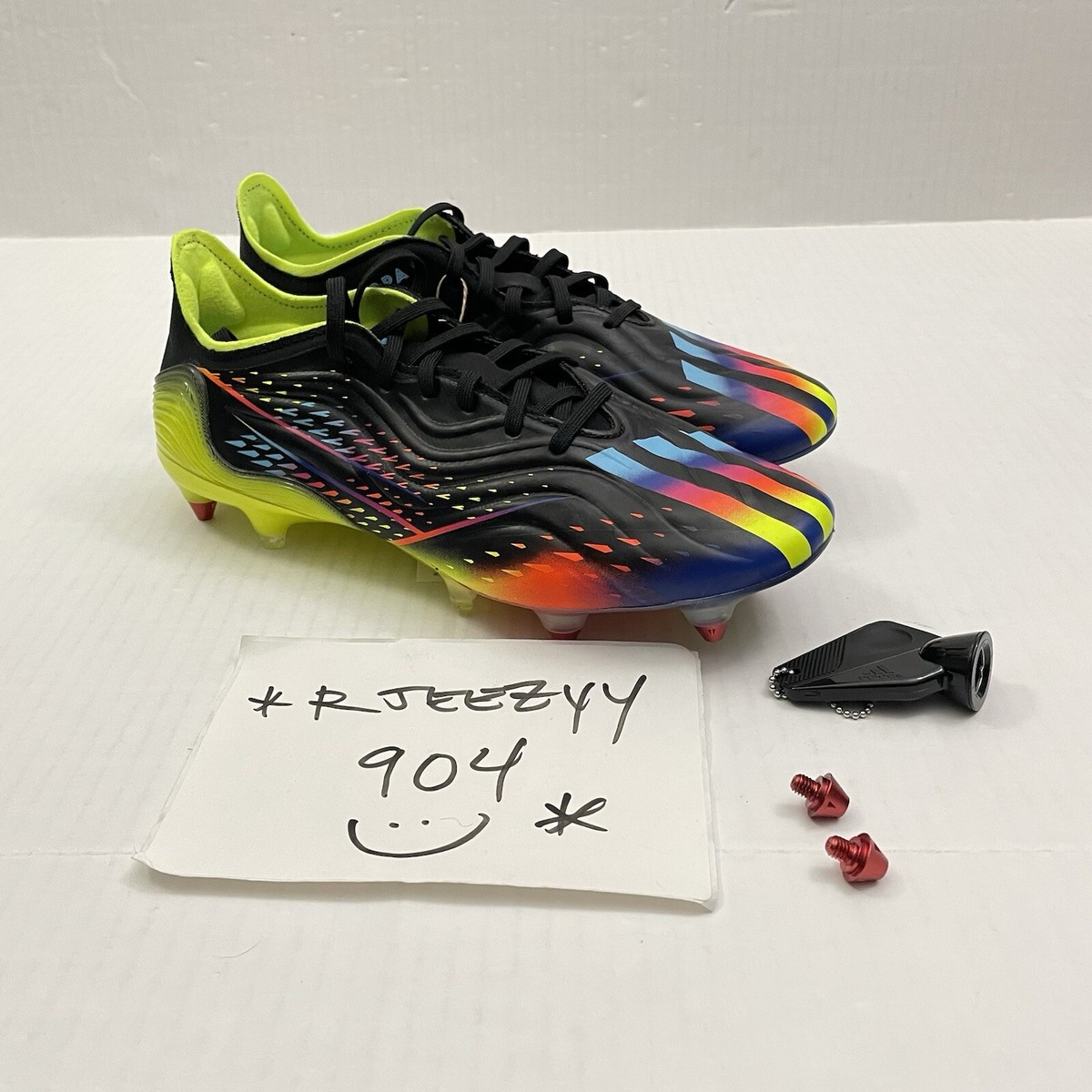 RARE Mens Size 8 Adidas Copa Sense .1 SG Al Rihla Pack 