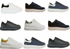 Mens mc Running Shoes Fashion Luxury Platform Trainers Flat Casual Ladies Shoes