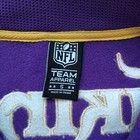 NWT S NFL Minnesota Vikings 1/4 Zip Fleece Lined Pullover Embroidered Shirt NEW — photo 4