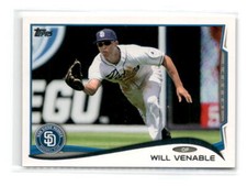 2014 Topps - #64 - Will Venable - San Diego Padres