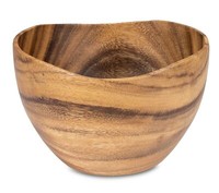 SchüSsel 22X13Cm Schale Holz Akazienholz Holzschale SalatschüSsel Natur