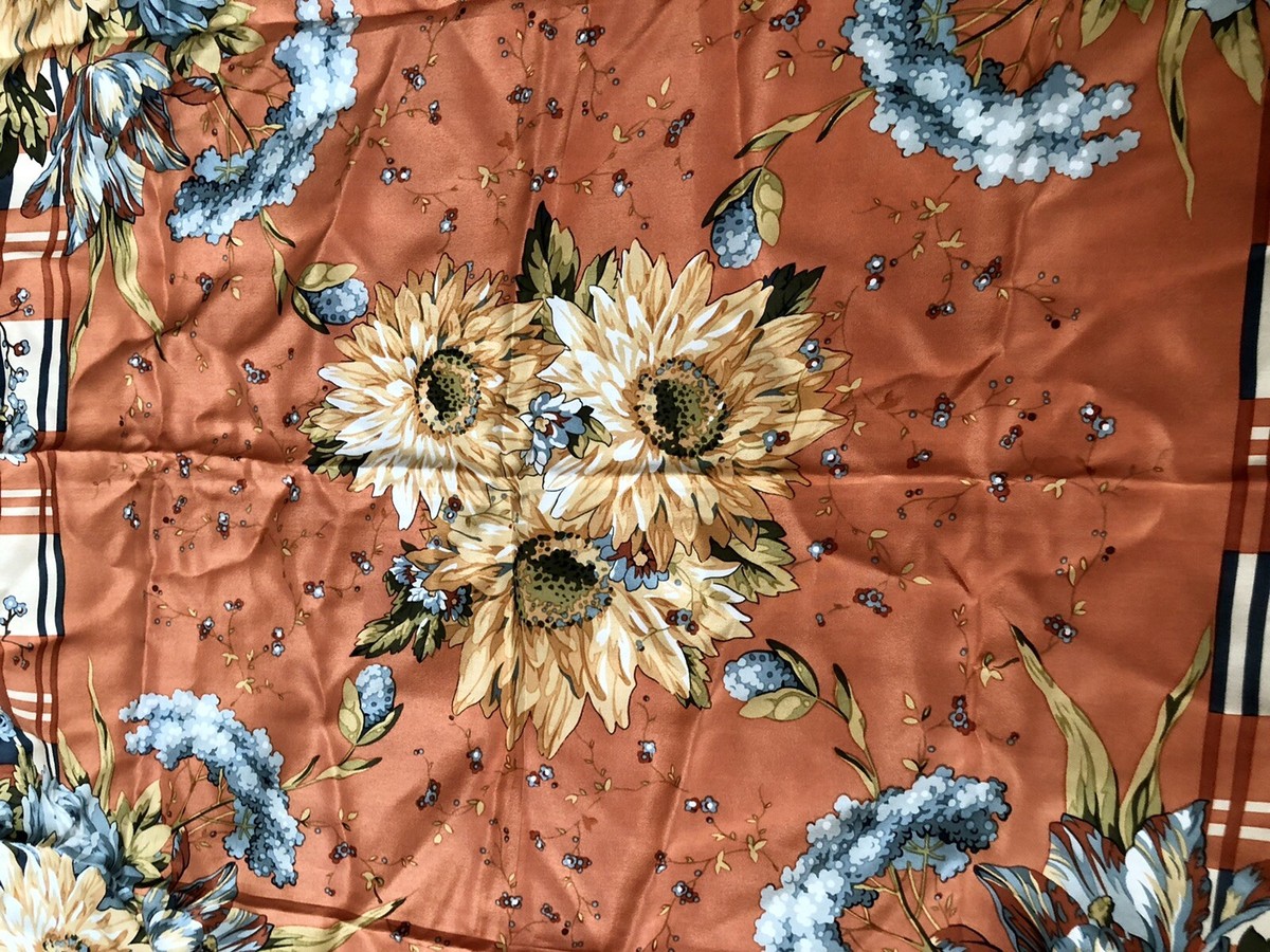 Vintage Calvin Klein Silk Scarf (circa 1980) - Made in Japan