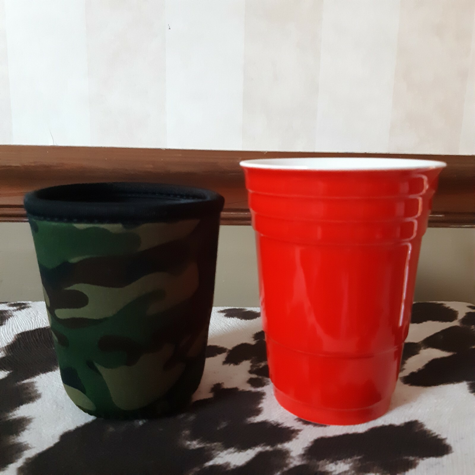 Saddlebred Outdoors Ceramic Cup With Camo Cooler Sleeve