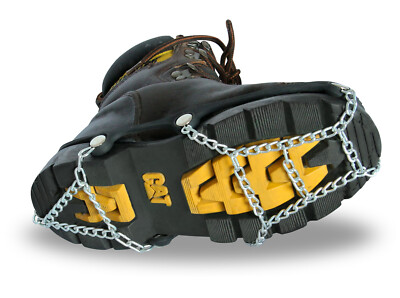 Grizzlar IceHiker  ExtraLarge Ice Cleat Shoe Boot Tread Grip Crampon Chains