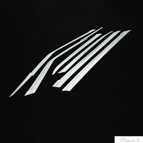 Chrome Window Visor Vent Shades Sun Rain Guard For Infiniti QX56 QX80 2010-2022 - Foto 5 di 8