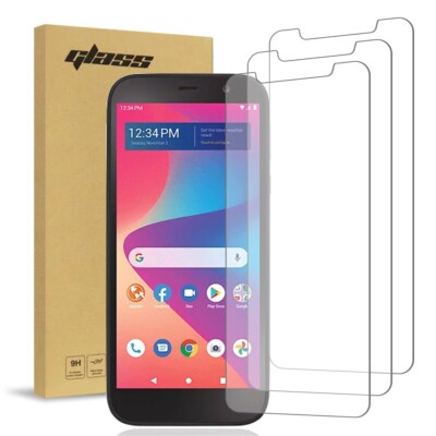 Rome Tech 2.5D Glass Screen Protector for Blu View 2 (3 Per Pack)