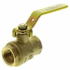 1-1/2" Watts Threaded Ball Valve IPS LEAD FREE Brass FULL PORT Female