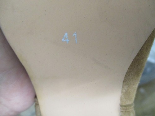 Coolway Botines Cuero Gamuza Marrón Dorado Mujer Talla 41 EUR - Imagen 9 de 9