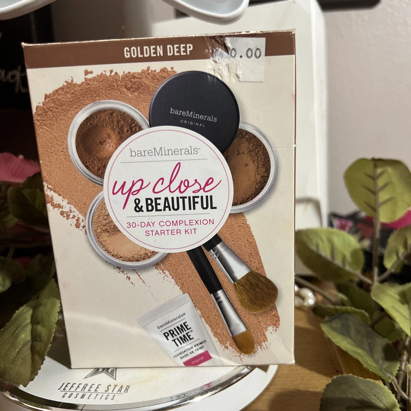 BareMinerals 6pc Up Close & Beautiful Complexion Starter Kit Golden Deep NEW V32