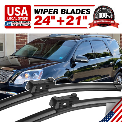 Pair Front Windshield Wiper Blades for 2008-2012 Chevrolet Malibu MK7 Traverse
