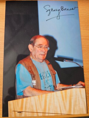 Sydney Brenner original Autogramm Autograph Nobelpreis Medizin AG1623