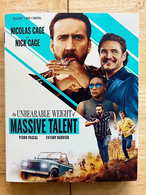 The Unbearable Weight of Massive Talent - Blu-ray - Brand New with Slip Cover