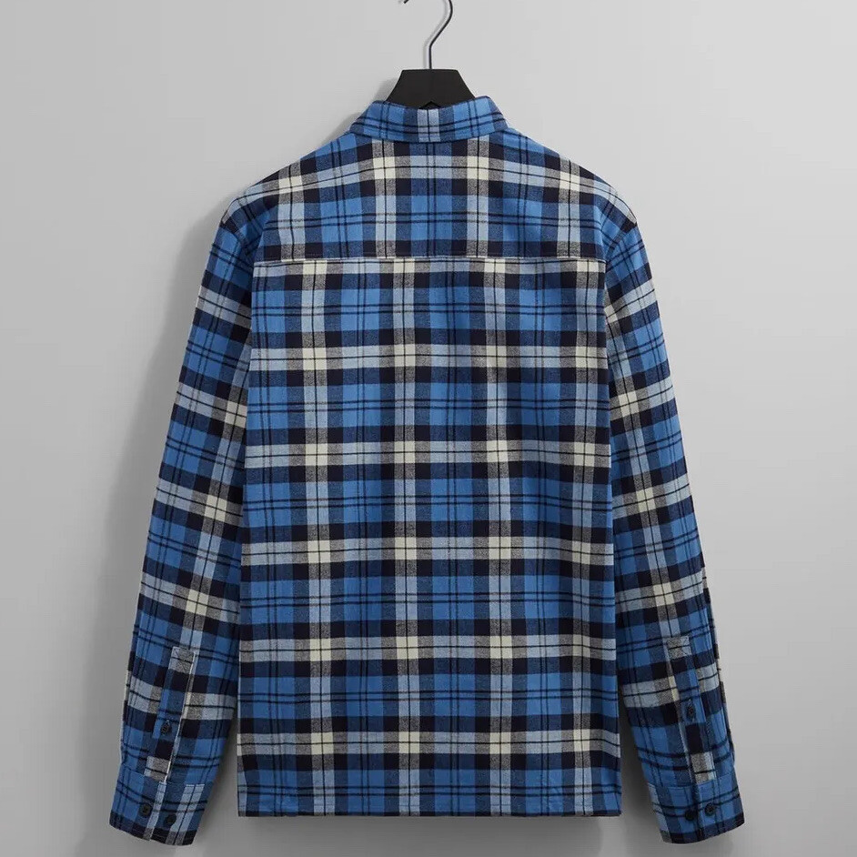 Kith Plaid Ludlow Button Down Channel Men's Size XL FW22 Kith Plaid Ludlow Button Down Channel Men's Size XL FW22