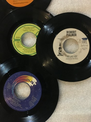 Firefall-Steve Miller-Dr. Hook-Moody Blues- 10 Lot 45 RPM Vinyl VG/VG++~L-50 - Picture 5 of 5