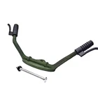 Action Man British Green Repro Palitoy Bike Motorcycle Handlebars & Grips