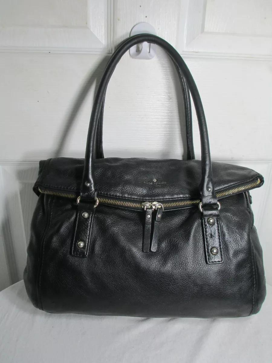 Leslie top leather satchel