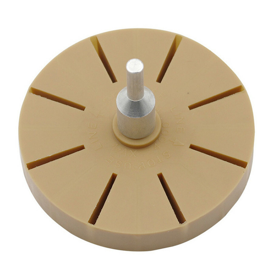Rubber Eraser Wheel Car Decal Eraser Tool Pinstripe Adhesive Tape Glue