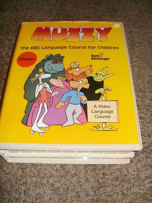 Muzzy Early Advantage BBC Language Course for Children Kids SPANISH Complete