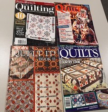 LOT 5 QUILT QUILTING PATTERNS PAMPHLETS 1 BOOK OXMOOR MCCALLS XMAS SPECIAlL 2025