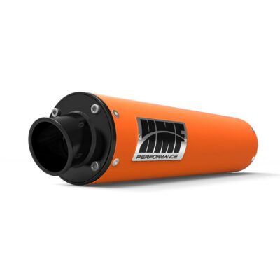 HMF Performance Orange Slip On Exhaust Black End Cap Polaris Predator 03-07