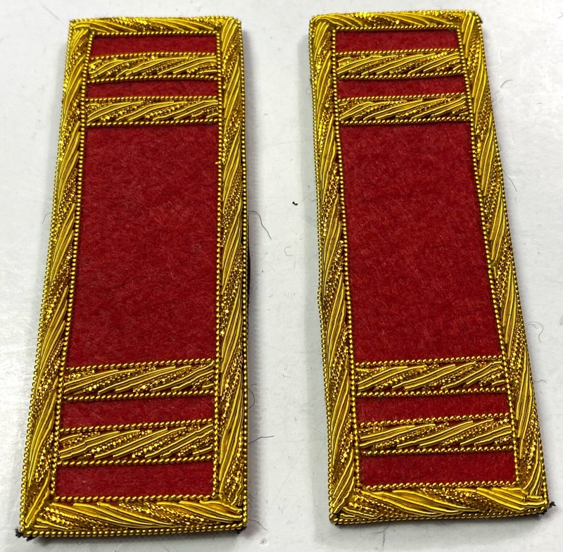 CIVIL WAR US UNION ARMY ARTILLERY CAPTAIN TUNIC SHOULDER BOARDS