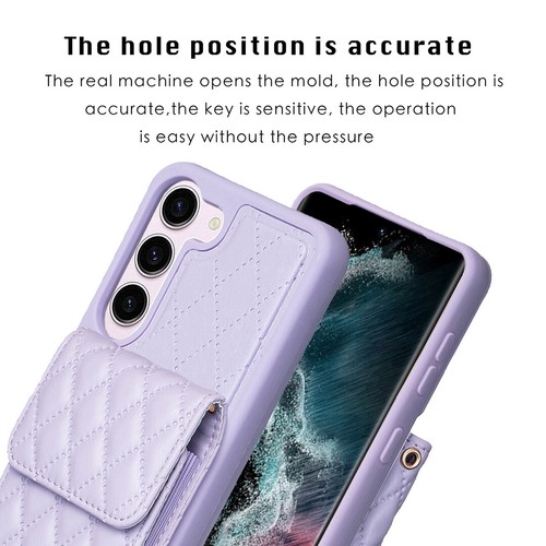 Para iPhone Samsung Lo último Cuero Billetera Bandolera Correa Bolsa Soporte Teléfono Funda - Imagen 23 de 32