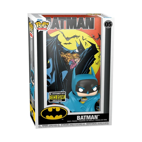 Funko Pop! Comic Book Cover with case: DC Comics - Batman - Entertainment Earth