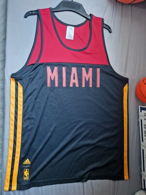 Adidas NBA Jersey Trikot XL Miami Heat Baskerball LeBron James Wade Butler Bosh