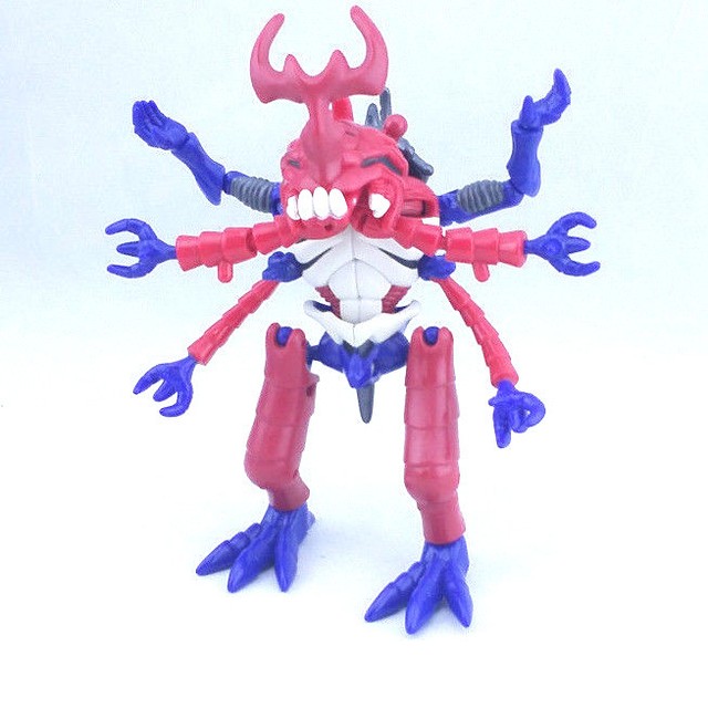 Digimon Digivolving Figure Kabuterimon to Megakabuterimon Bandai eBay