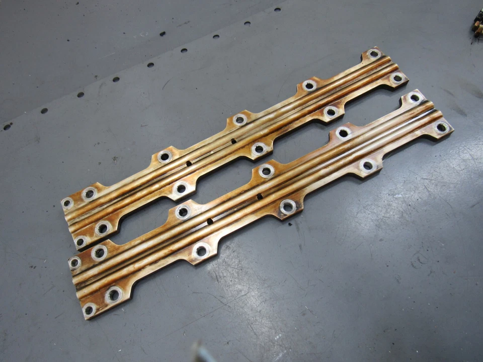 Cubiertas de árbol de levas placas soporte de levas Honda Prelude H22 BB6 1997-2001 OEM Foto 3 de 4