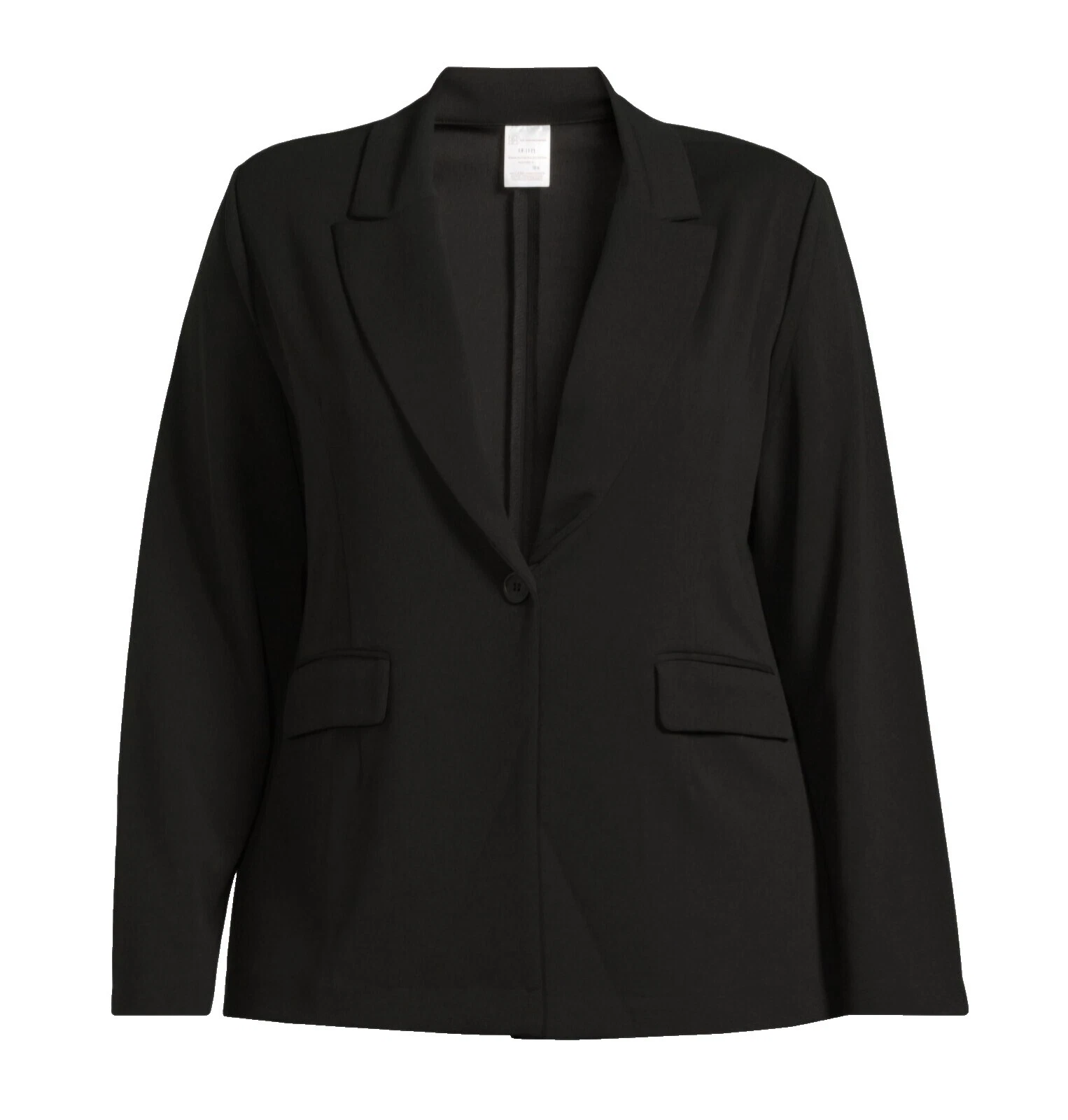 Abrigos Casual Negro No Boundaries, chaquetas y chalecos para Mujeres