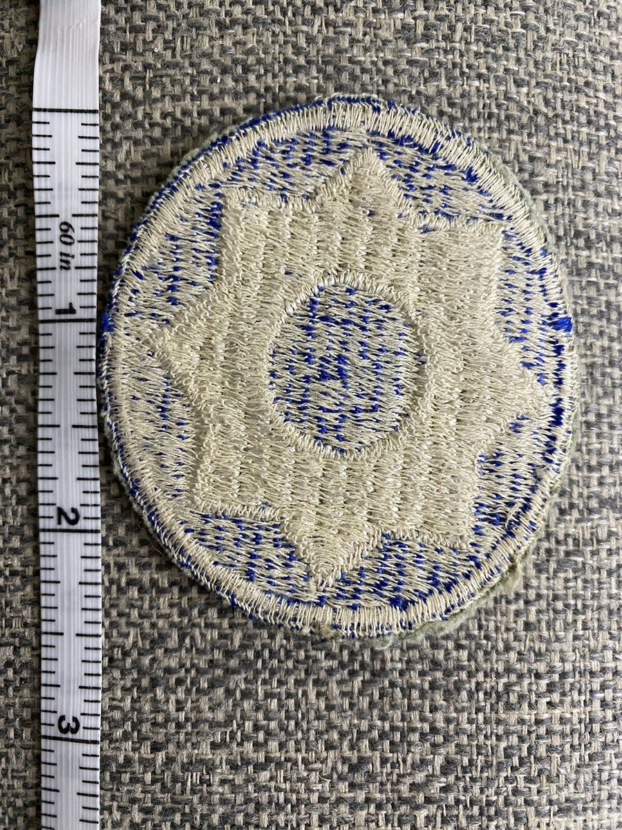 Y*i様 米軍 US Army - 8th Service Command - White Star Emblem - Embroidered