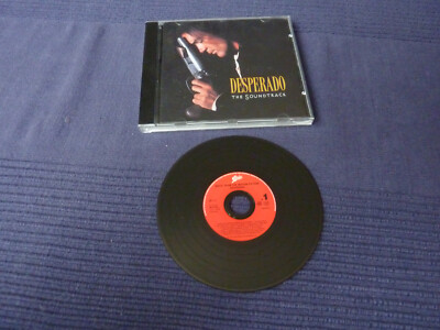 CD Soundtrack DESPERADO Los Lobos Dire Straits Tito Tarantula Santana Banderas