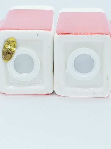 Coca-Cola Ceramic Vending Machine Salt and Pepper Shakers Nostalgia Collectible - Picture 8 of 8