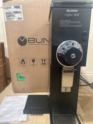 BUNN G3 HD Commercial Bulk Coffee Grinder, Hopper   Black Model