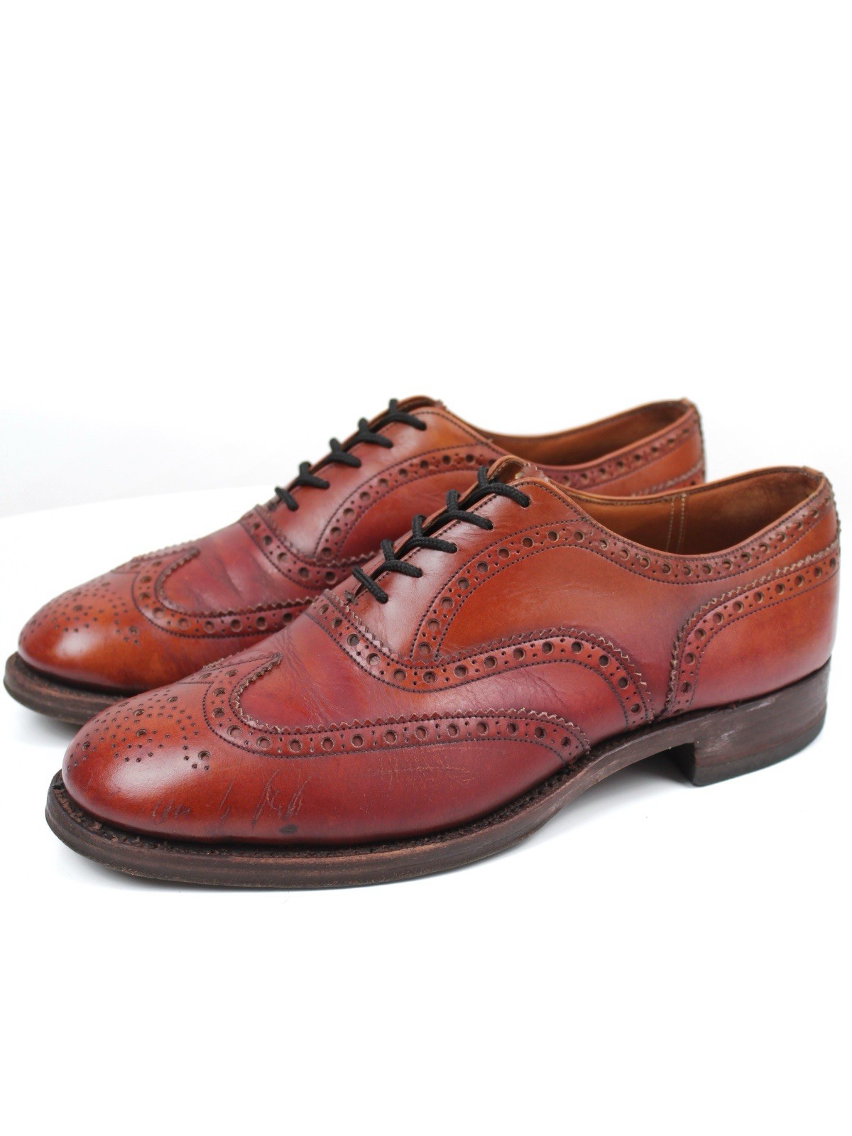 Church’s Oxford Brogue Leather Shoes, Size UK 7