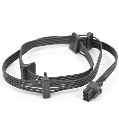 PCIe 6-Pin 1 auf 4 15-Pin-Stromversorgungskabel für Focus+/ MK3/ FX/ P-Se6060 - Afbeelding 2 van 7