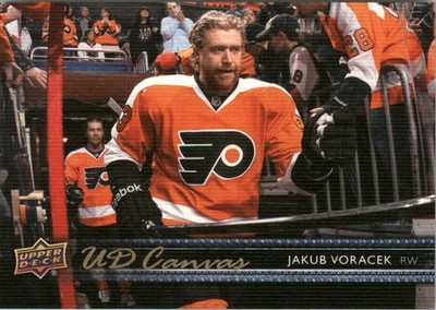 2014-15 Upper Deck Canvas #C62 Jakub Voracek - HKY