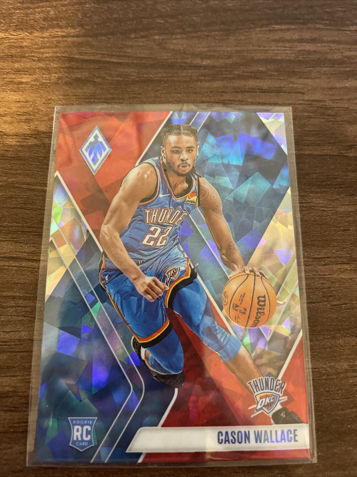 2023-24 Panini Phoenix #291 Cason Wallace Phoenix Red Ice RC