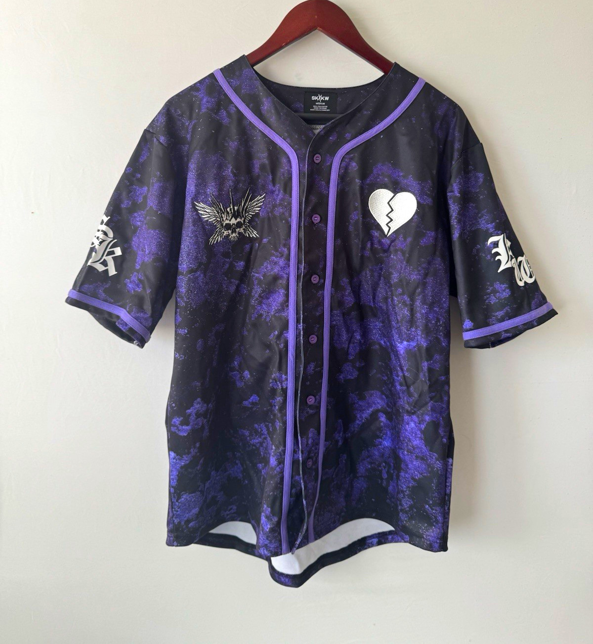 Kai Wachi Skull King Jersey Black Purple