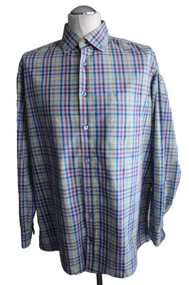 Casa Moda Sports Comfort Fit Langarm Hemd Gr. XL Mehrfarbig