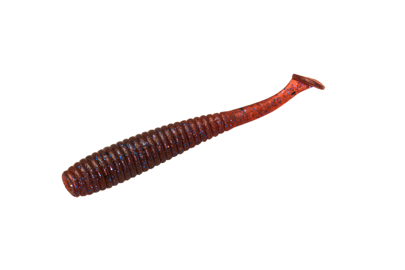 D.O.A. Lures C.A.L. Shad Tail Soft Swimbait - Figi Chix, 3in