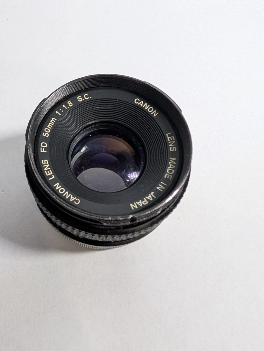 Canon EF Camera Lenses 50mm Focal f/1 Maximum Aperture for sale - eBay