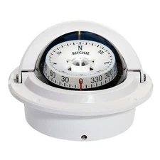 RITCHIE Voyager built-in compass 3" white/white - 1 PC  - 25.082.02 - 2508202
