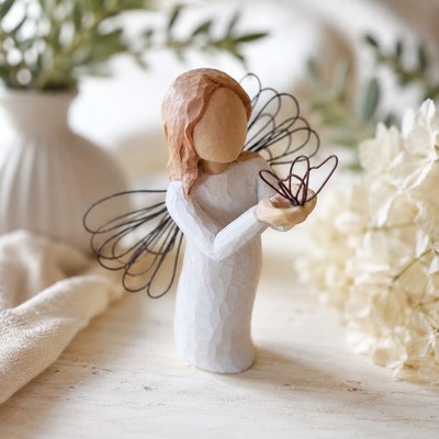 Willow Tree Figur Engel Freiheit Angel Of Freedom Schutzengel Weihnachten Deko