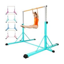 FC FUNCHEER Gymnastics Bar for Kids Ages 3-15, 35" to 60" Adjustable Height, ...