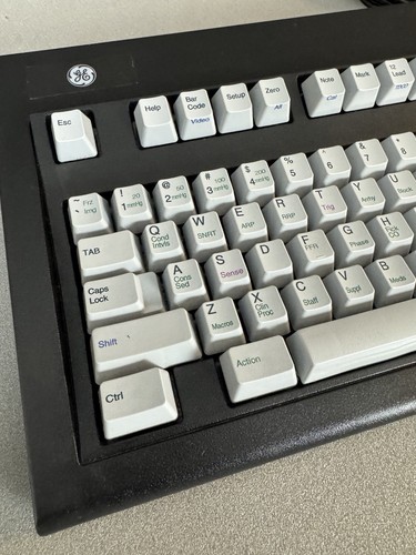 Excellent Unicomp Model M Mechanical Keyboard Black/Grey GE Medical 2016 - Afbeelding 5 van 11